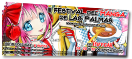 ¿Ya tienes tu bono para el III Festival del Manga de Las Palmas?